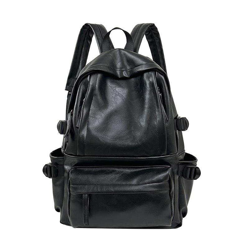 Schoolbag new Korean version ins retro backpack large capacity leisure student class schoolbag outdoor sports travel backpack