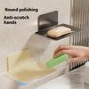 Kohlenstoffstahl Badezimmer Dusche Aufbewahrung Seifenablage Gestell Seifenablage Wandmontiert Ablauf Seifenablage Box