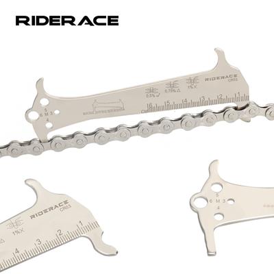 Bicycle Chain Wear Checker Indicator Stainless Steel MTB Bike Chain Gauge Measurement Checker Screw Diameter Cycling Repair Tool