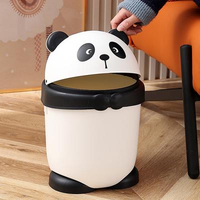 Panda Odpadkový koš Nádoba na odpad Plechovka do koupelny Odpadkový koš Kancelářský stůl S víkem Pp