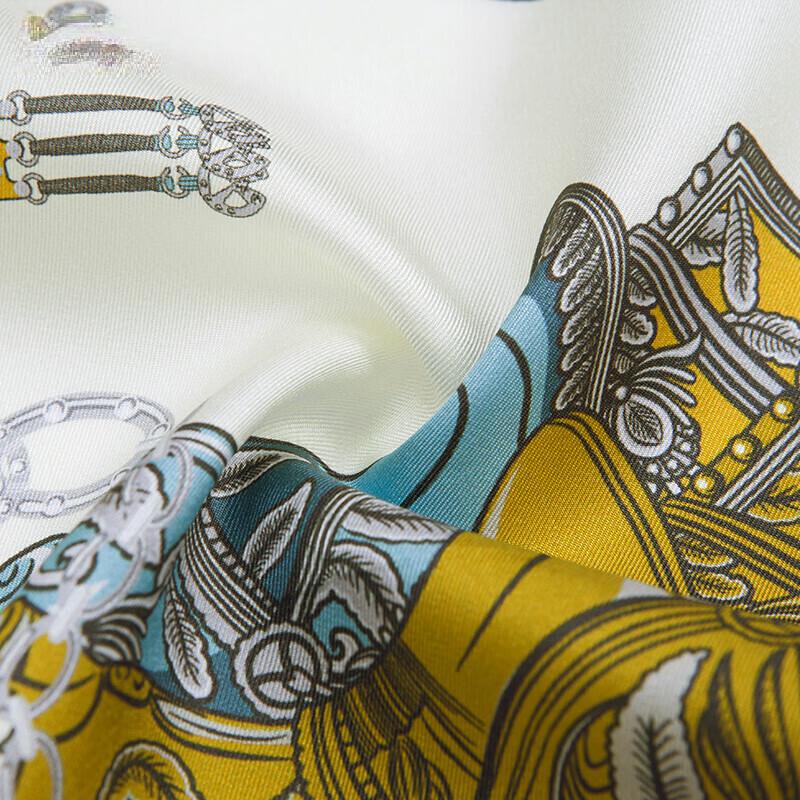 WENSLI 'Xiyu Zanma' Mulberry Silk Scarf