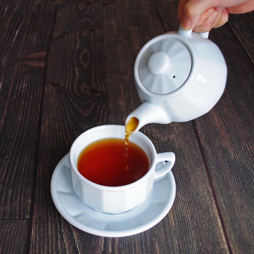 Nankai Tsusho F.O.B. COOP Cafe Teapot, White, Size Approx. 16.5 X H10.5 Cm, 0748-007