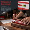 Adjustable Positioning Depth Measuring Ruler Multifunctional Level Ruler  Woodworking