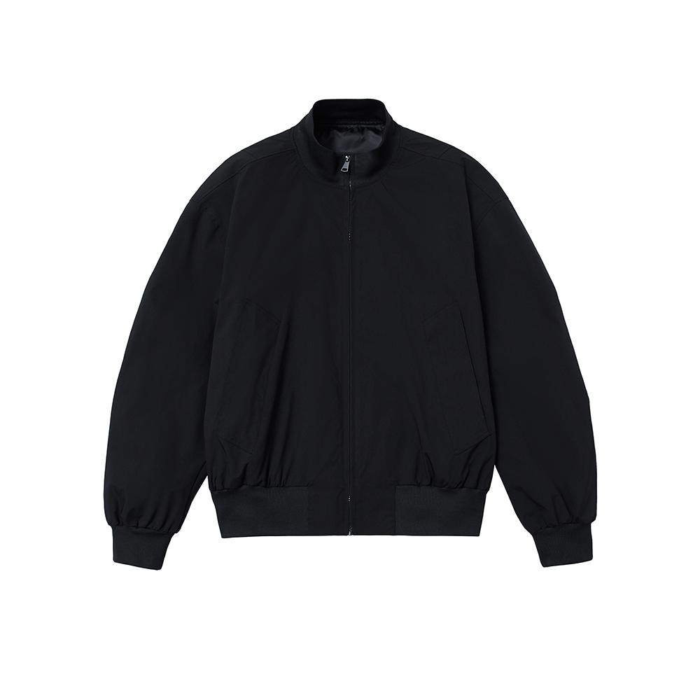 

2025 Весна Мужская Куртка Уличная Мода Однотонные Пальто Корейские Мужские Трендовые Куртки Ветровка Мужская Модная Деловая Куртка L чёрный