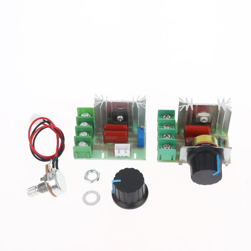 Voltage Regulator 2000 Watt Ac 50 - 220 Volt Dimmer Scr Power Regulator Motor Speed Controller Home Improvement Regulators 2000