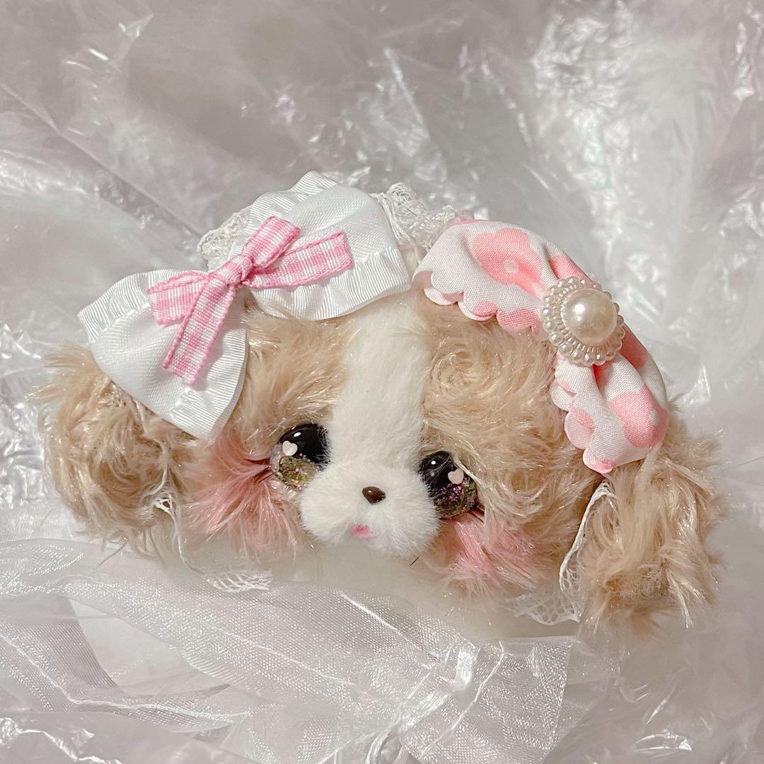 

[USED] pream Sanrio Artist Wool Felt Teddy Bear Handmade Plush Toy