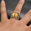Fashion Creative Evil Eye Rings For Men Women Personality Punk Style Eyes Claw Gothic Finger Ring Jewelry Night Club Accessories