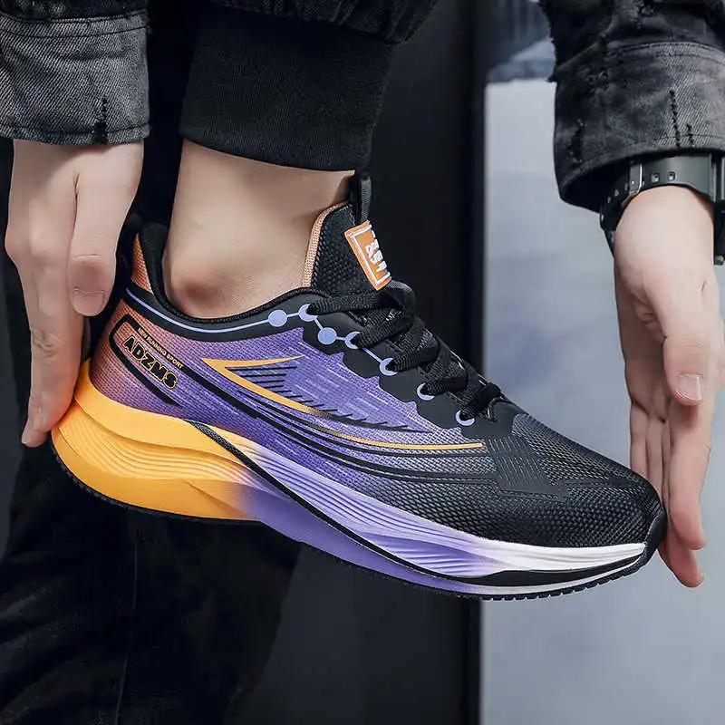 Increase Height Normal Leather Women's Shoes Brand Walking Tennis Laces Women's Golf Sneakers Sports Scarp Second Hand