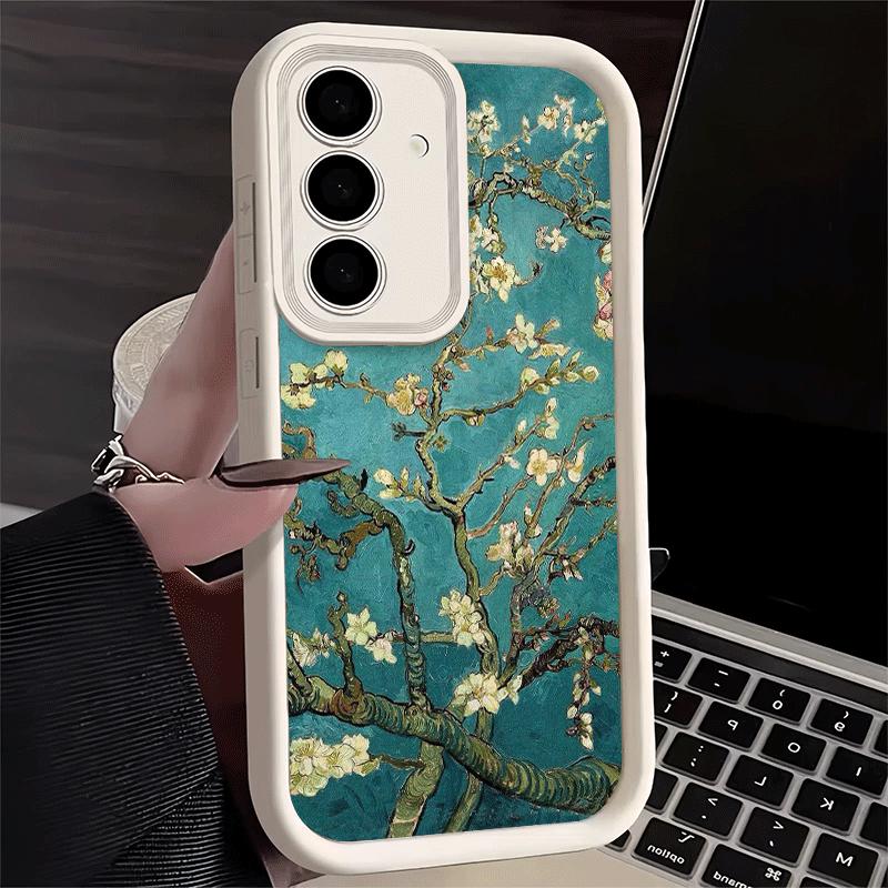 Phone Case for Samsung Galaxy A17 A16 A15 A14 A13 Van Gogh Oil Painting Aesthetics A56 A36 A26 A55 A35 A25 A54 A34 A24 A53 A33 A