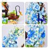 1343PCS MOC Flower Moon House Micro Building Block wooden house Model Diamond Brick Toy for Children Desk Decoration