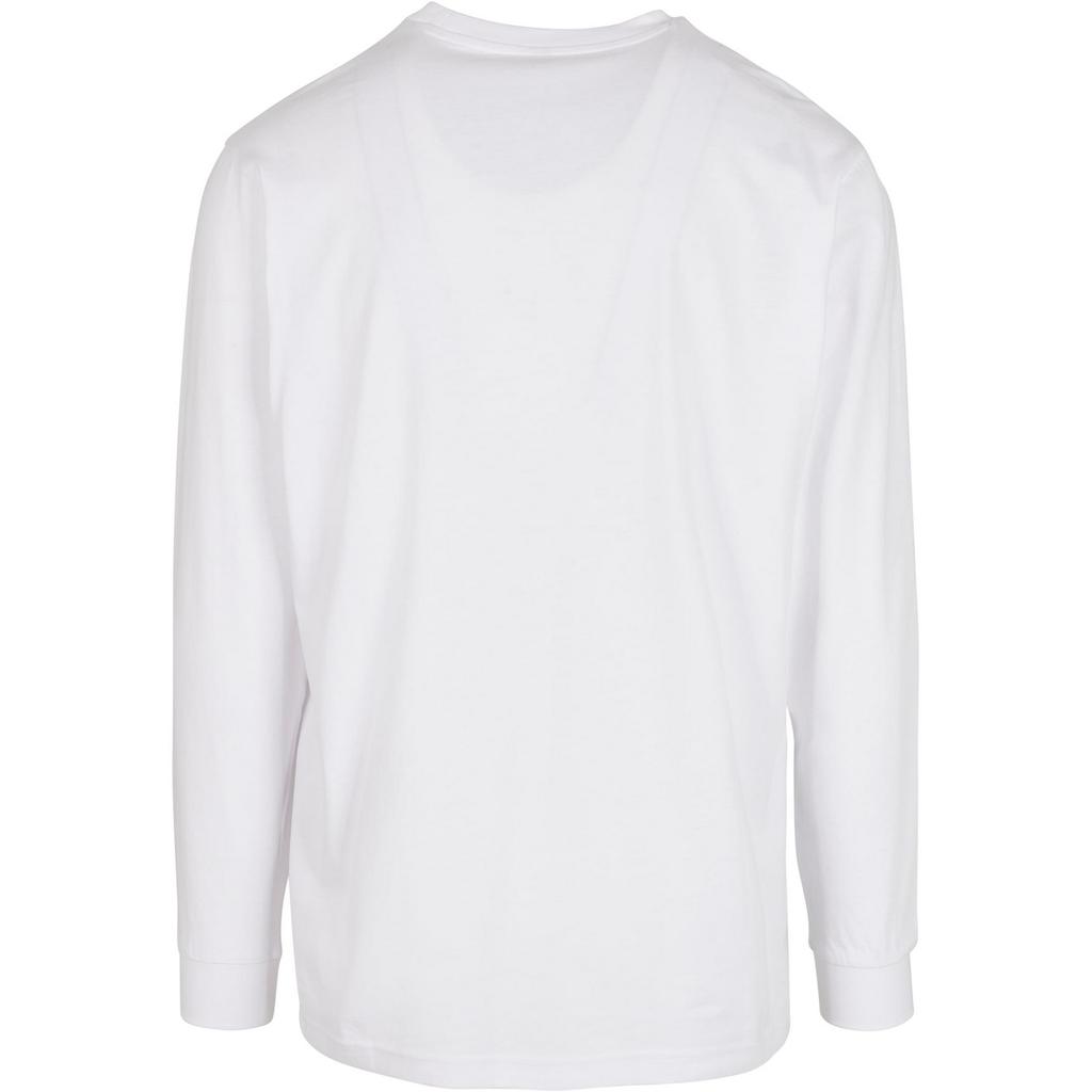 Build Your Brand Unisex Adult Organic Ribbed Cuff Long-Sleeved Sweatshirt