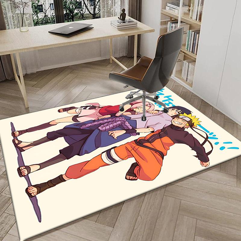 Ninja Team Adventures Carpet, Chair Rug,Rug for Office Bedroom Living Rooms, Doormat Decor Fan Gift Christmas Gift