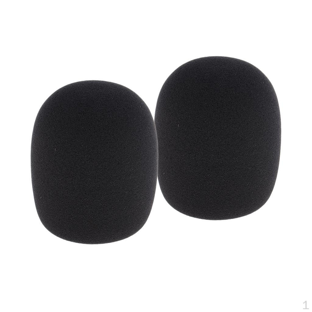 Deluxe Microphone Windshield for Recording Studio - Black, 50mm