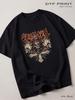 Μαύρο T-shirt Cavalera Conspiracy (CC), Μεταλλικό Πίσω Μέρος