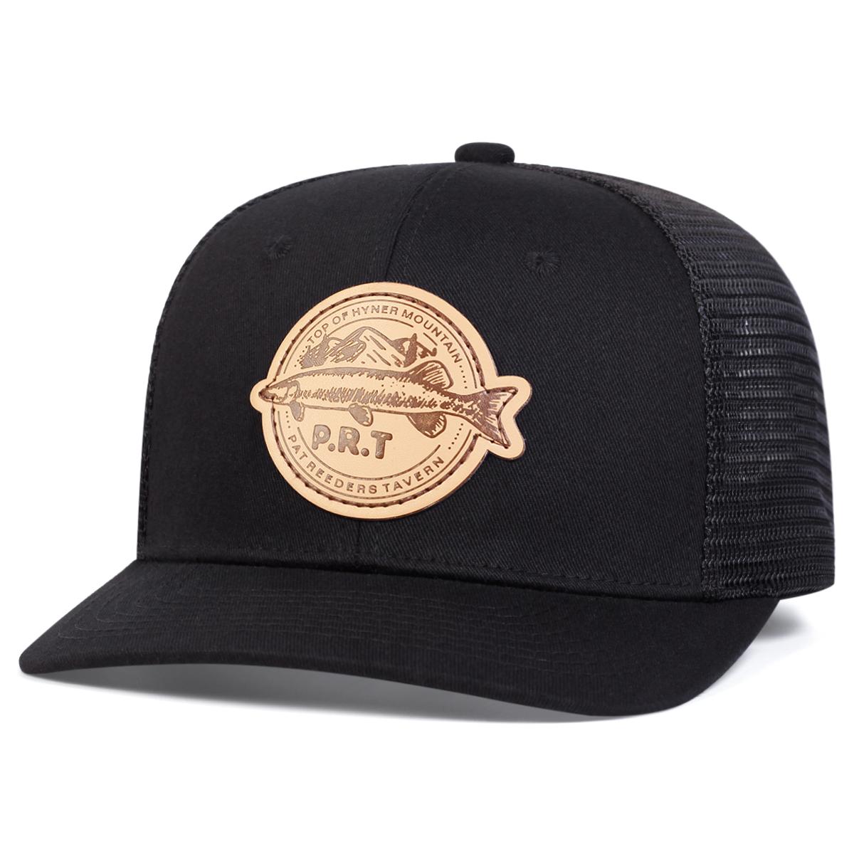 

Unisex Prt Fish Leather Label Baseball Net Caps Spring And Summer Outdoor Adjustable Casual Hats Sunscreen Hat