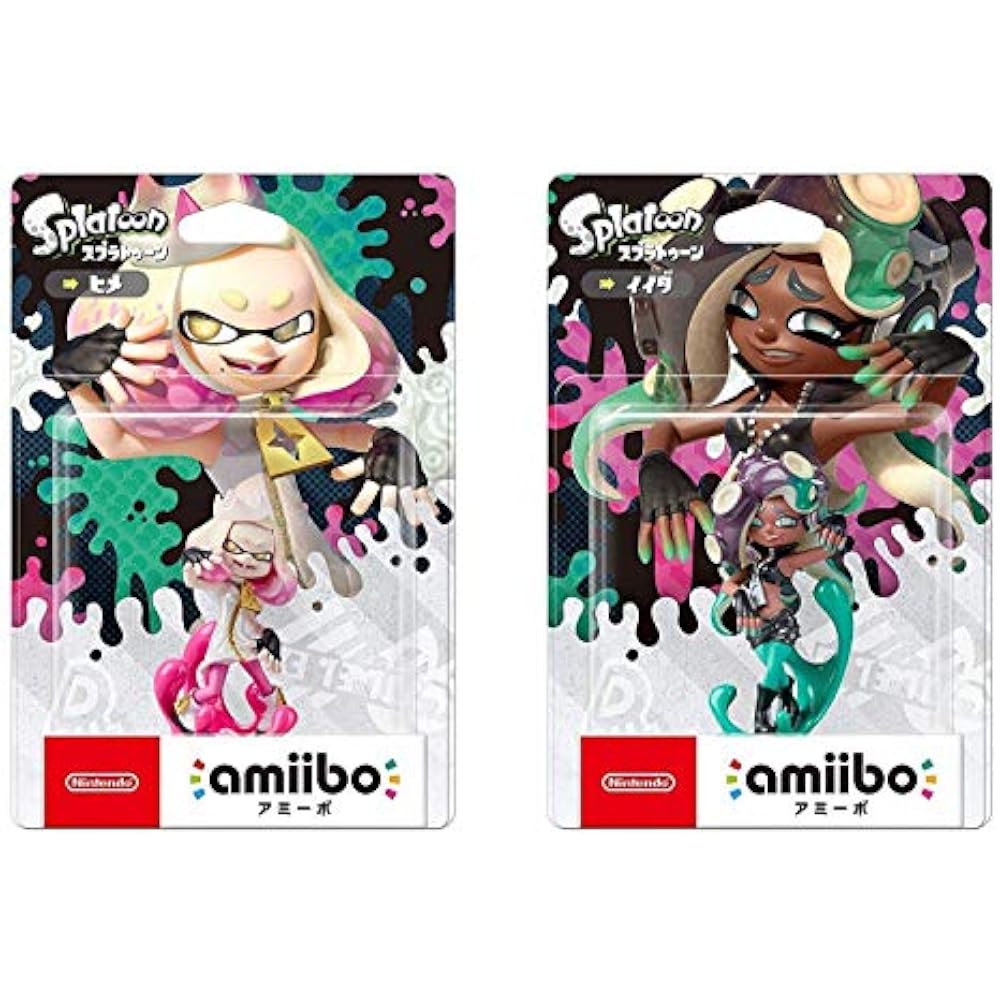 Amiibo Set of 2 [Hime/Iida] (Splatoon Series)