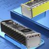 LED Illuminateds 45WPD Fast Charge Battery Case 8x18650 Holder Transparents ABS No Soldering