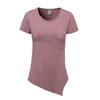 Camiseta de Yoga Suelta para Mujer Talla Grande Fitness Running Secado Rápido Top Con Cobertura de Cadera
