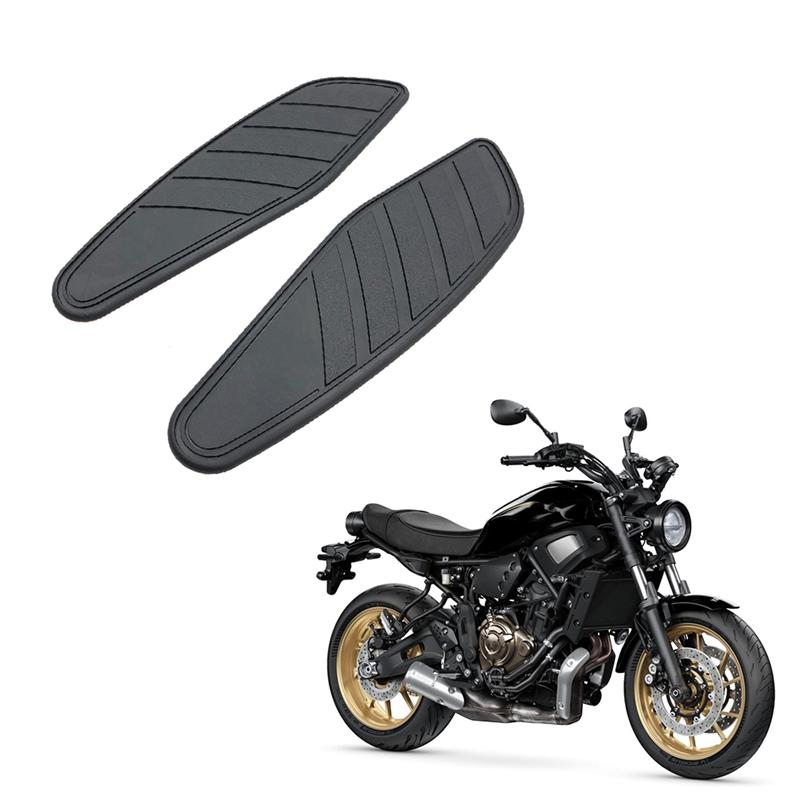 A03G-Motorcycle Side Fuel Tank Pad Rubber Sticker Side Pad Parts Accessories For XSR700 XSR 700 2022 2023