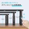 BONTEC Monitor Desktop Height Adjustment Width 20kg Load Holds 2 Black Stand, Stand, 3-Stage (100, 120, 140mm), 36.8cm, Capacity, Monitors,
