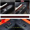 Aunginsy Door Window Glass Lift Button Panel Trim Cover Compatible with Toyota FJ Cruiser 2007-2021 Car Front Door Armrest Window Control Switch