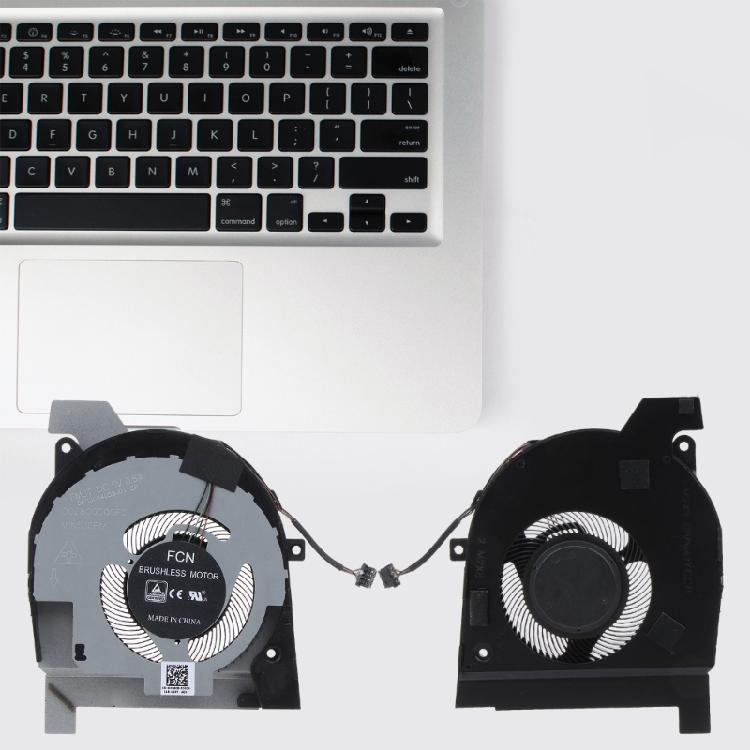 Cooling Fan Laptop CPU Cooler for Latitude 5501 5511/Precision 3541 3551 Notebook Computer 4-wire Quiet Heat Radiators