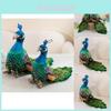 Adorable Peacock Plush Toy Lifelike Bird Stuffed Animal Cute Peacock Doll For Kids Gift