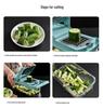 Multifunctional Kitchen Tool Set: Grater, Egg Separator, Vegetable Dicer & Slicer