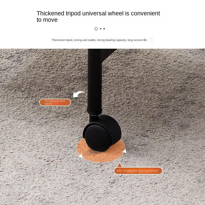 Nordic Corner Table Movable Tea Table Small Wheel Walnut Solid Wood Trolley Bedside Table Furniture Coffee Table Tray Simple