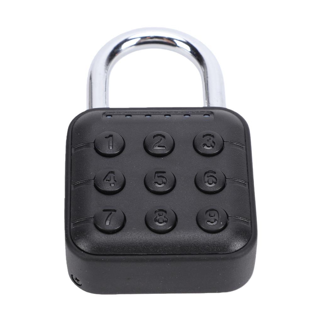 Combination Lock for Locker 6 Digit Code Water Proof Smart Padlock for School Gym Lockers Gates Fence and Storage Unit