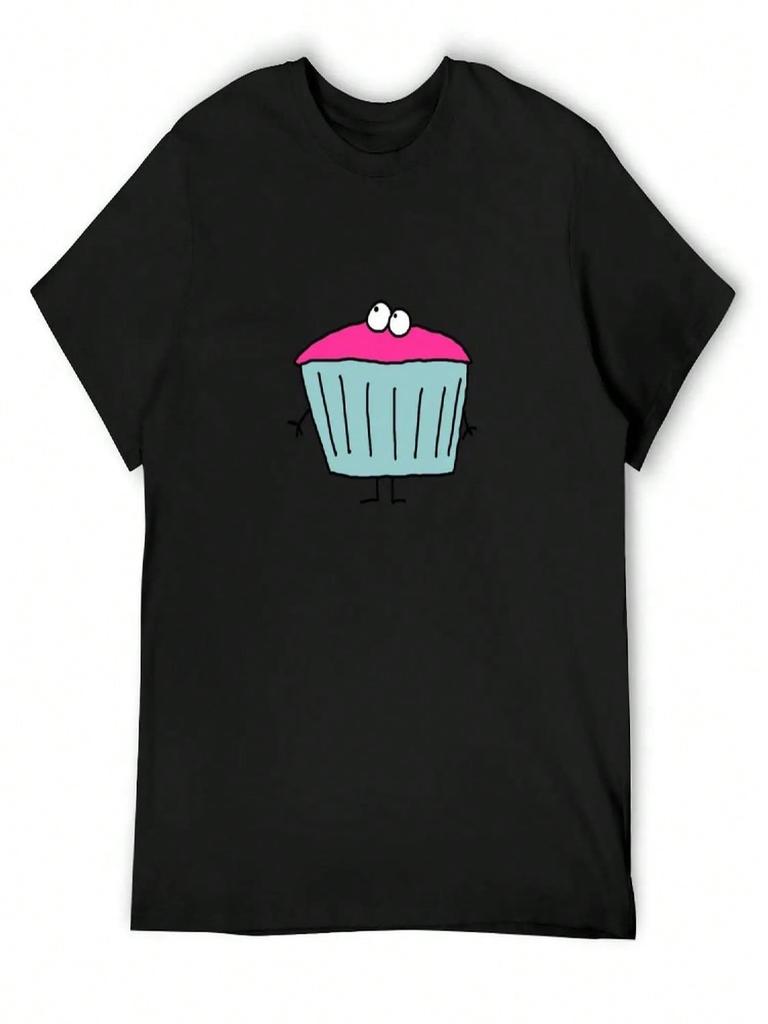 Cup Cake T-Shirt Quick Drying Basketball Graphic Tees Street Wear unisexs Vintage T Shirts
