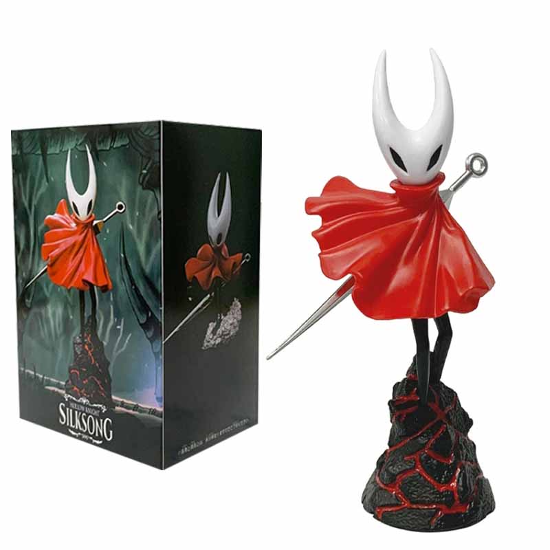 Cool 19cm Hollow Knight Little Knight Anime Game Figure Hornet Action Figure Game Peripheral PVC Model Ornament Collectible Toys