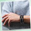 60 Pcs One Day At A Time Silicone Motivational Wristbands Black Inspirational Rubber Bracelets Sobriety Gifts For Addiction Reco