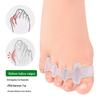 Bunion Corrector SEBS: Toe Separator with Four Holes for Men & Women - Toe Clip for Shock Absorption & Pressure Relief