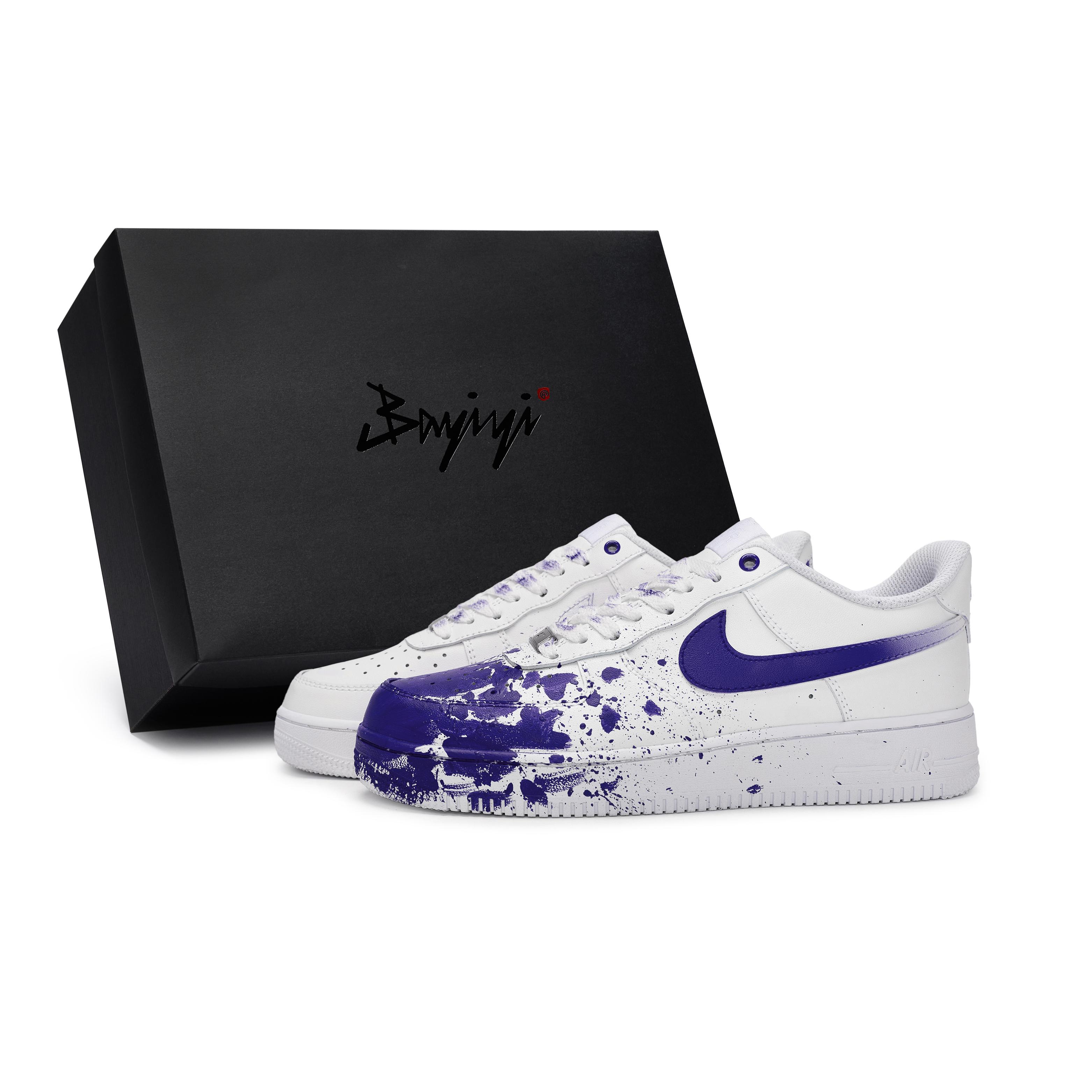 

Nike Air Force 1 811 Manufacturing, Explore The Scene Mismatched, Special Shoe Box Slip Resistant Abrasion Resistant CW2288-111(Team80-S-BOX) 38