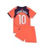 26 Barcelona Laranja Erke Não. 10 Traje de Futebol do Clube Yamal Roupa Infantil Roupa Infantil Adulto Tamanho 14-3XL