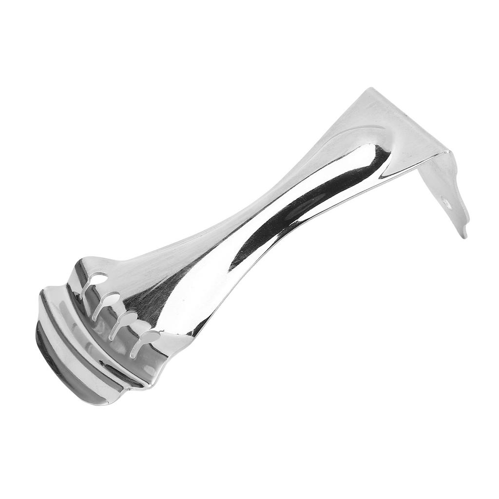 Guitar Bent Tailpiece Metal Zinc Alloy for 4 String Resonator Guitars F14 Silver Color