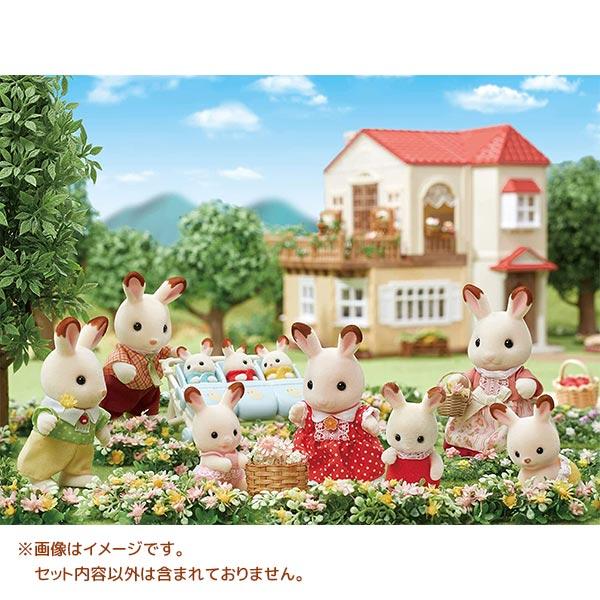 Sylvanian Families Chocolate Rabbit Family FS-46