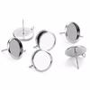 10PC/Set Mounting Base Simplicity Earrings DIY Multicolor Earring Setting Hypoallergenic DIY Earrings Base Set