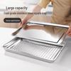 60x40cm Perforated 304 Stainless Steel Utility Tray