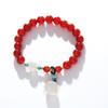 Simple Red Agate Bracelet  Fashion Women Daily Jewelry Lucky Gift