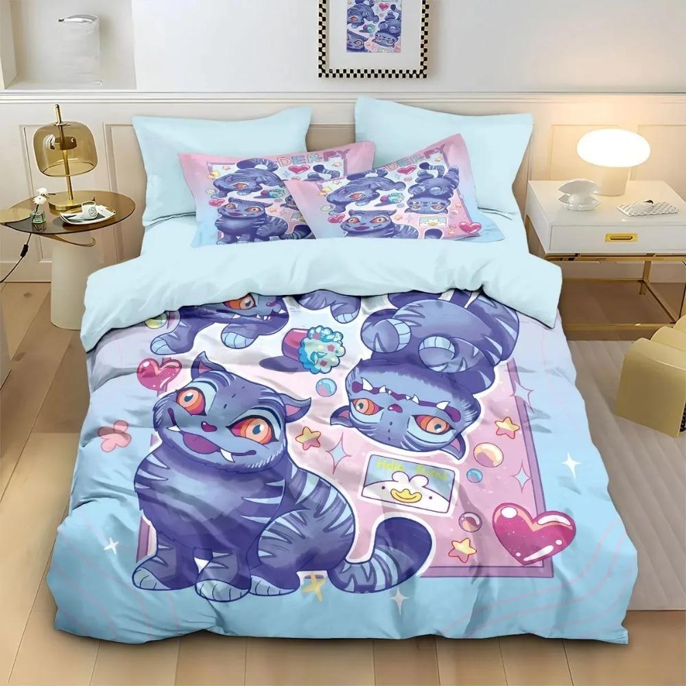 H-unter Duvet Cover pillowcase Bedding Bedroom Decoration Children Gift adult Single Double bed Large SizeZip Duvet Cover