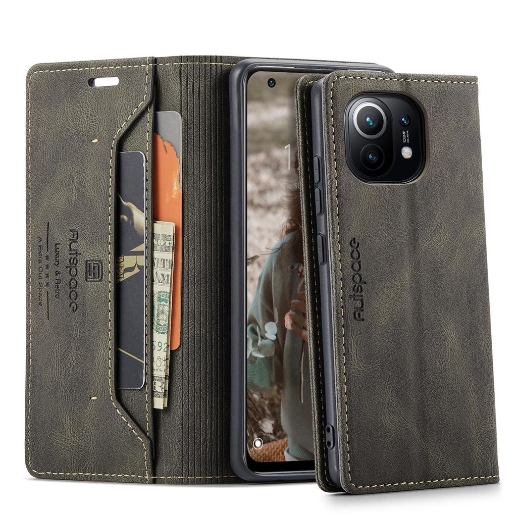 Leather Flip Case for Xiaomi 13 Pro/Redmi Note 12 Pro/Note 11 - Card Holder