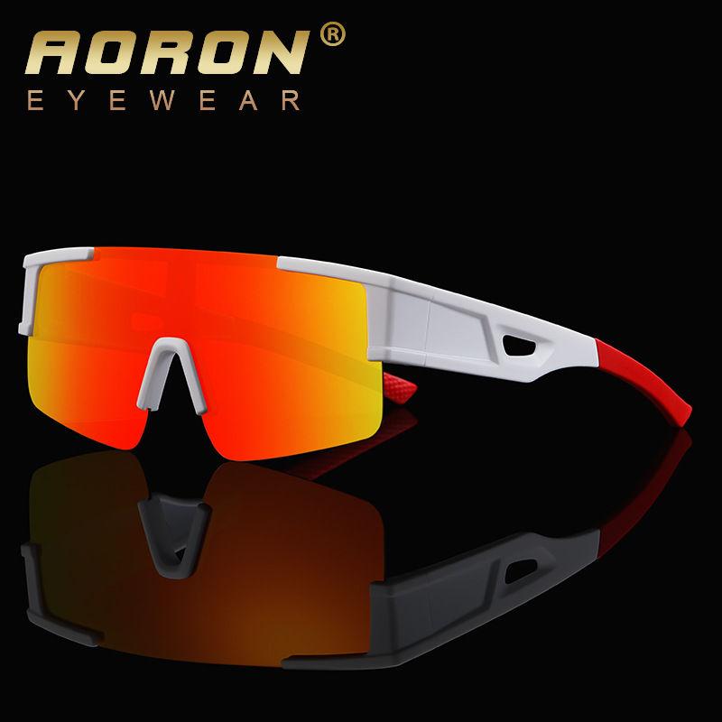 AORON Cycling Sunglasses Outdoor Fashion Polarized Sunglasses for Men Women Fishing Driving Skiing Glasses