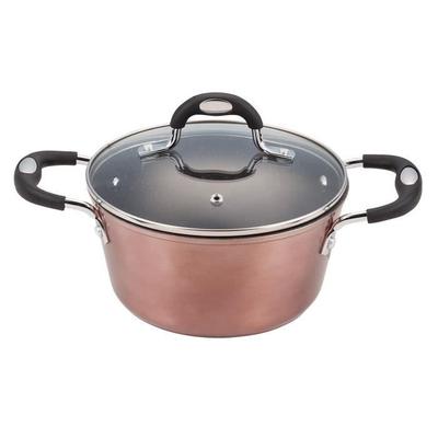 Casserole - SAN IGNACIO - San Ignacio Premium - Forged Aluminium - Glass Lid - 20 Cm