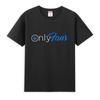 2024 Men T Shirt Casual OnlyFans Logo Tshirt Graphic Oversized Sports Tops Breathable Comfortable Streetwear S3XL Cool Tee