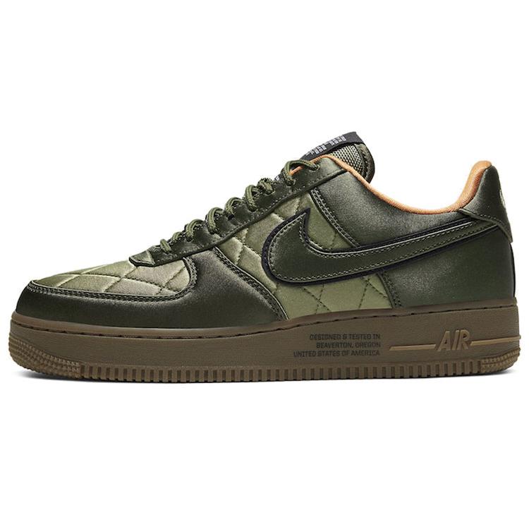 

новый пакет Nike Air Force 1 Low Quilted Satin Cargo Khaki 40.5