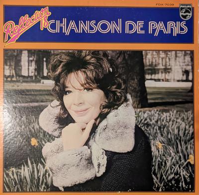 LP Record VARIOUS - Reflectoin 18 - Chanson De Paris FDX7039 REFLECTION 18 1975 Japan Obi Pop Used