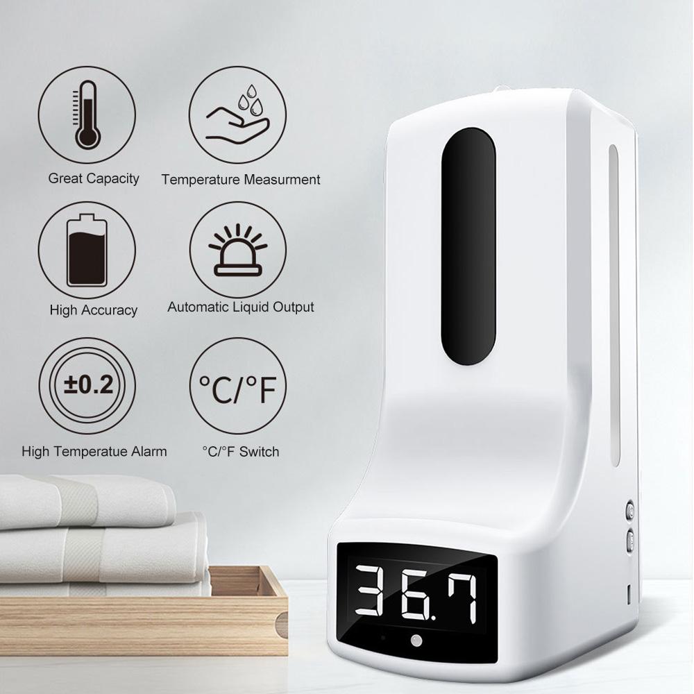 

ИК-автоматическая машина для измерения температуры и дезинфекции с кронштейном