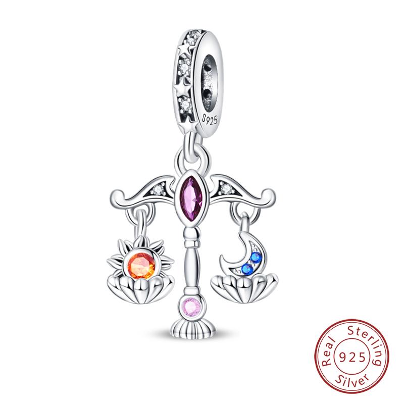 100% Copper Exquisite Tarot Cards Bracelet Pendants Blood Red Fire Snake Rose Charms Beads Diy Jewelry For Women